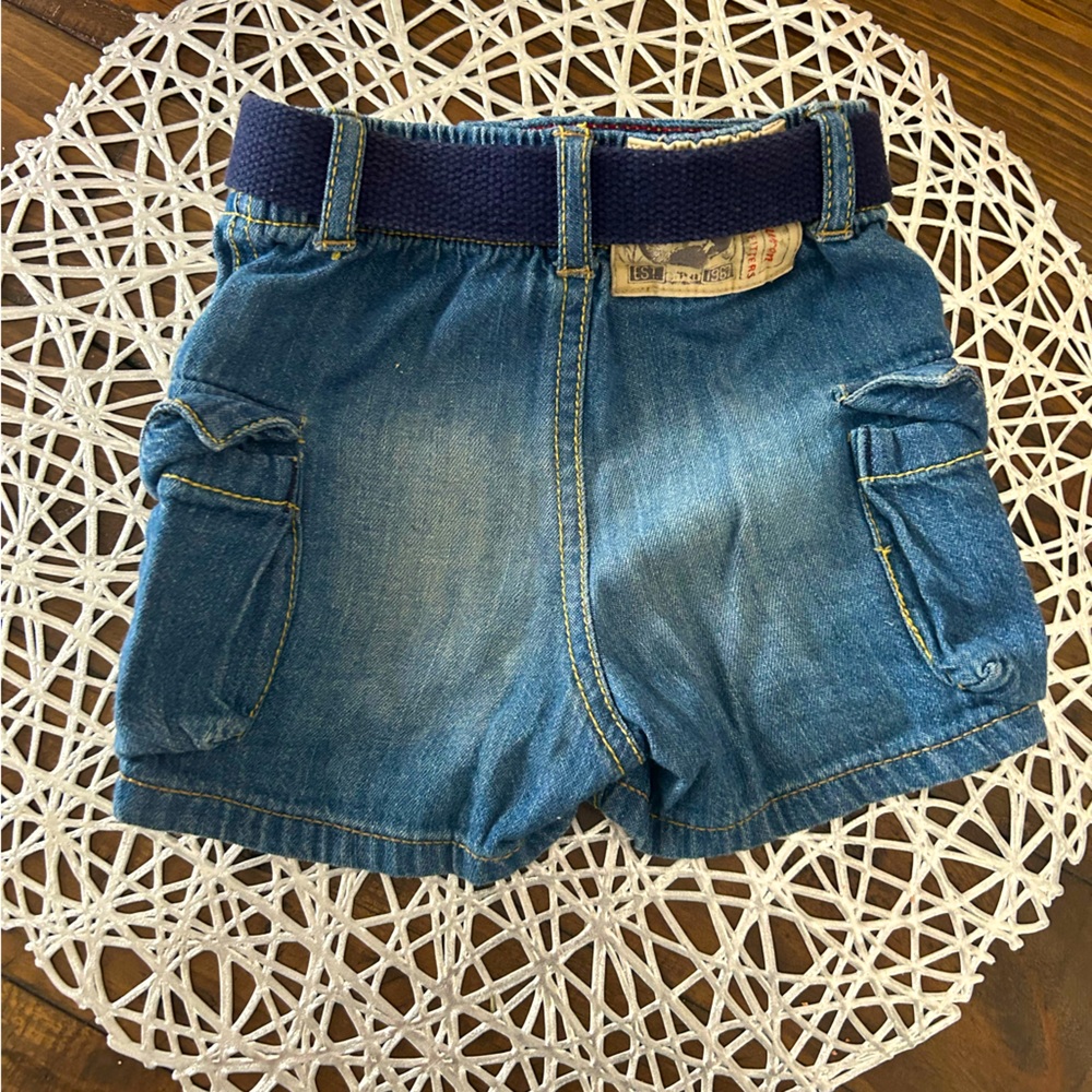 Ralph Lauren denim shorts. Size 3M